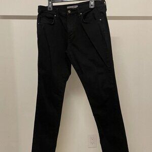 Joe’s Jeans Jet‑Black Denim – Size 33 – Modern Slim Stretch